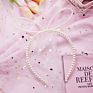 Woman's Pearl Headband Cute Cartoon Hairpin Beauty Hair Accessory