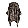 Women Camouflage Pattern Blanket Wrap Cozy Open Front Poncho Scarf Wrap Shawl Women's Autumn Shawl Knit Wrap Shawl