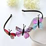 Women Girls Bohemian Hair Bands Print Headbands Hair Band with Clip Elastic Hair Bands Accessories Woman