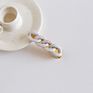 Women Hair Accessories Duck Hairpin Acrylic Acetate Resin Clear Chain Link Hair Clip for Girls