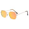 Women Sunglasses Uv 400 Polygonal Metal Frame Sun Glasses Sunglasses