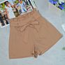 Women's Shorts Bow Belt