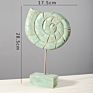 Wooden Decorations Gifts Home Decor Eastern Mediterranean Style Ornaments Resin Crafts Starfish Art Marine Green Conch Seahorse