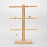 Wooden Necklace Holder Jewelry Display Bust Stand Wood Jewellery Organizer Display Stands for Necklace