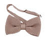 Youth Men Big Boys Formal Polyester Knit Men's Knitted Bow Tie Knitting Casual Tuxedo Bowties Knited Tie Solid Pre-Tied Bow Tie