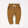 0-24M Baby Boy Pants Yellow with Pocket Long Baby Pants Unisex