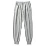 100%Cotton Workout Fitness Joggers Sweatpants Elastic Waist Plain Mens Sport Pants