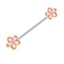 14G Industrial Barbell Surgical Steel Industrial Earring 1 1/2 Inch (38Mm) Ear Cartilage Helix-Conch Industrial Piercing Jewelry
