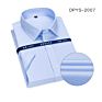25 Short Sleeve Options 100% Cotton Rts Men's Business Formal Shirt Non Iron Dress Shirt for Men