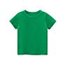 3 to 8 Years Old Children's Basic Short Sleeve O Neck Tee Shirt Solid Blank Kids T-Shirt for Boys