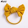 3Cm Wide Rubber Bands Baby Hair Ring European and American Bowknot Circle Band