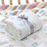 6 Layer Gauze Blanket Printed Design 120*150Cm 100% Cotton Baby Blanket