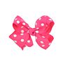 8Cm Ribbon Bows Hairpin Girl's Hair Bows Boutique Hair Clip Handmade Bowknot Clip for Children Headwear Hair Accessories