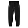 95% Cotton 5% Spandex Men's Jogger Pants with Zipper Pockets Workout Running Middleweight Sweatpants