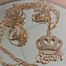 Accessories Big Diamond Crown Jewelry Set with Queen
