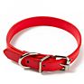 Adjustable Vegan Pu Leather Dog Collar with Buckle