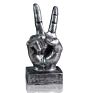 American Retro Resin 3 Type Gesture Finger Model Home Crafts Sample Room Coffee Shop Office Decor Tabletop Decorations