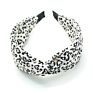 Animal Print Knotted Elastic Headband Womens Headbands Hair Accessories for Girls