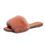 Anmai Stylish Slides House Flat Furry Slippers Women Casual Slippers for Women