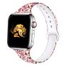 Apple Watch Band by Silicone Fadeless Printing Floral Leopard Watch Band