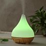 Aromatherapy Machine 400Ml with Bamboo Grain with 7Led Night Light Support with Essential Oil Design Humidifier