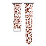 Autumn Women Girls Genuine Horse Hair Leopard Leather Strap for Apple Watch Series 7 41Mm and 45Mm Band