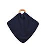 Baby Accessories Organic Cotton Muslin Teething Ring Baby Wooden Ring with Cloth Teether