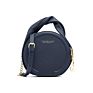 Bags for Ladies Girls round Chain Sling Shoulder Crossbody Pu Leather Bag