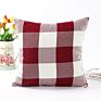 Black and White Farmhouse Decorative Square Checkers Throw Pillow Covers 18X18 Inches Buffalo Check Plaid Cushion Cover