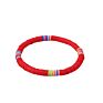Bohemia Hawaii Beach Style Stack Disc Spacers Polymer Clay Bracelet