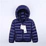 Bubble Crop Red Puffer Coat Little Boy plus Size Puffer Coat with Hood Zip up down Jacket Kids Boy Warm