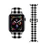 Buffalo Plaid Printed Strap for Apple Watch Bands Silicone, Replacement Designer Sports Band for Iwatch Bands 41Mm 45Mm