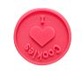 Cake Silicone Stamp Cookie Cutter Wooden Handle Silicone Christmas Biscuit Cookie Stamp