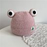 Cartoon Frog Warm Knit 1- 4 Years Old Kids Baby Girl Boys Baby Hats Children Infant Hat
