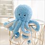 Cartoon Stuffed Giant Smile Octopus Decoration Soft Plush Toy