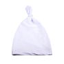 Children Hat Knotted Monochrome Simple Baby Hat 10 Colors