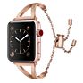 Classy Stainless Steel Cuff Bracelet Replacement for Apple Watch Series 3,2,1 Stainless Steel Jewelry Bangle Wristband for Apple