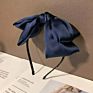 Colorful Girls Satin Bow Headband