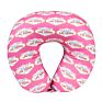 Comfortable Polyester+Spandex U Shape Memory Foam Pillow Adults Travel Neck Pillow