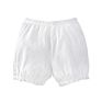 Cotton Solid Color Baby Ruffle Bloomer Shorts