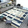 Crystal Pile 3D Printed Carpet anti Slip 100% Polyester Carpet for Living Room Bedroom Floor Mat