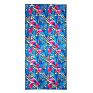 Customise Flamingo Pink Logo Printed Microfiber Recycled No Sand Personalized Swimming Pool Beach Towel