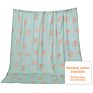 Customised White Designers Comfort Warm Quilt 4 Pack Bamboo Organic Cotton Baby Muslin Wrap Swaddle Blankets