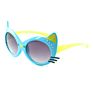 Customize Cat Face Kids Sunglasses with Rhinestones Baby Cute Sun Glasses Cat Eyeglasses