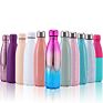 Customized Drinking Equipped Insulated Double Wall Stainless Steel Metal Cola Shape Sport Water Bottles With