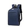 Customized Korean Style Personalized Usb Charging Hidden Compartment Smart Black Laptop Backpack With