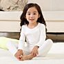 Customs Girls Pjs Cotton Plain Personalised Kids Pyjamas 100% Cotton Pajamas Sleepwear Cotton Kids