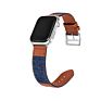 Denim Leather Bracelet Strap for Apple Watch Band 38 40 42 44 41Mm 45Mm Wristband for Iwatch Series 7 6 5 4 3 2 Se Accessories