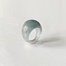 Design Acrylic Resin Rings Women Retro Chunky Acrylic Rings Jewelry