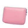 Design Multi-Card Organ Soft Leather Card Holder Ladies Zipper Coin Purse Card Bag Wallet